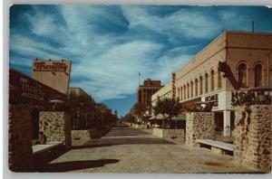 Postcard-Shopping Mall..Shops-Pomona,California/CA