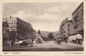 BF16285 valence place de la republique car france front/back image