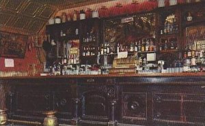 Montana Virginia City Barroom In The Original Bale Of Hay Saloon Historic