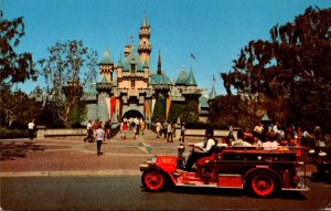 California Anaheim Disneyland Sleeping Beauty Castle