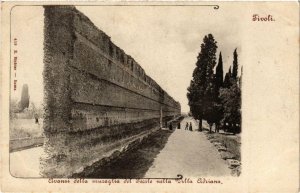 CPA TIVOLI Avanzi della muraglia del Pecile ITALY (545931)