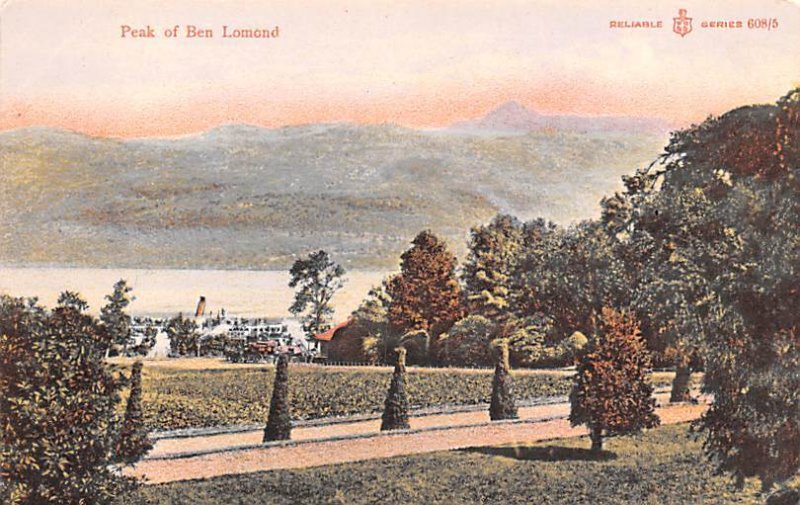 Peak of Ben Lomond Scotland, UK Unused 