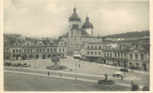 Postcard Czech Republic Nem Brod view