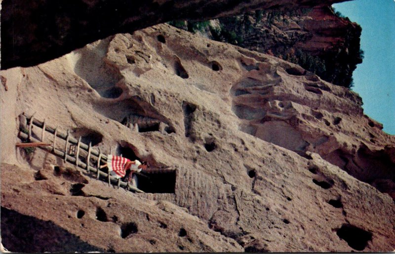 New Mexico Bandelier National Monument Near Sante Fe 1958