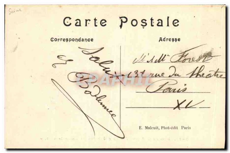 Old Postcard Bois de Clamart Le Chene Missionaries