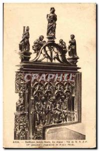 Auch - St. Mary's Basilica - Chorus - Old Postcard