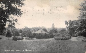 General View James Park in Madison, New Jersey