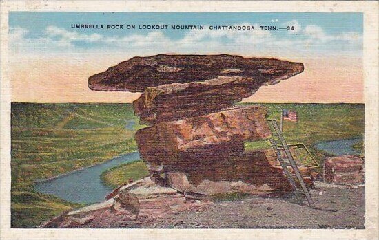 Umbrella Rock On Lookout Mountain Chattanooga Tennessee