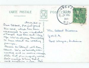 1940's BRIDGE SCENE Quebec City QC d5185