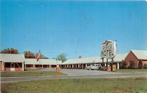 Springfield Ohio 1962 Postcard Drake Motel