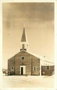 California Placer Auburn Chapel Dewitt General Hospital RPPC Postcard 22-2960