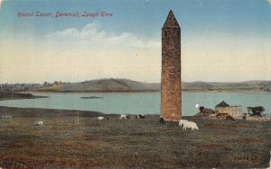 uk13335 round tower devenish lough erne northern ireland  uk