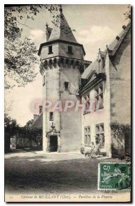 Postcard Old Chateau Meillant Cher Pavilion Venerie