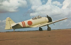 Military Aviation Postcard - Zero Replica Japanese Fighter Aeroplane RS24808