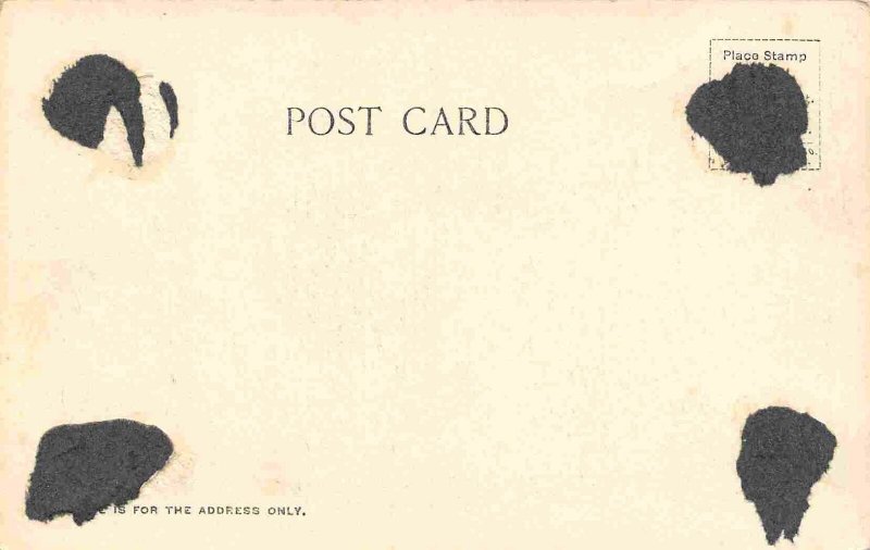 West Broad Street School Westerly Rhode Island 1905c postcard