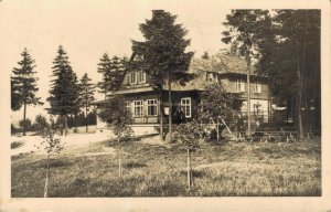 Czech Republic Bednářová Chata Na Vyhlidce Vintage RPPC 07.51