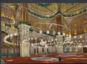 Egypt Postcard - Cairo - Interior of Mohamed Aly Mosque   T1009