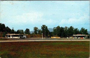 Nebo, NC North Carolina TRAVELERS RESTAURANT & I-40 TRUCK STOP Roadside Postcard