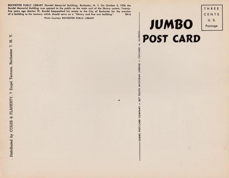 The Public Library - Rochester, New York - Linen