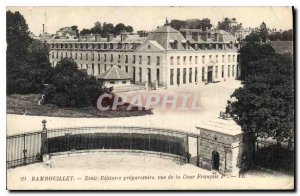 Old Postcard Rambouillet Preparatory Military School for the Court Francois 1er