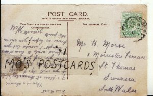 Genealogy Postcard - Morse - St Thomas - Swansea - South Wales - Ref 9055A