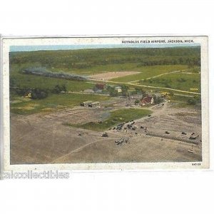 Aerial View-Reynolds Field Airport-Jackson,Michigan