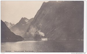 RP, TROLDFJORD, Norway, 20-40s; Raftsund, Oceanliner/Ship/Steamer