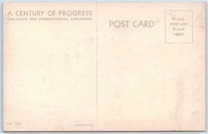 1933 Chicago, IL Replica of Fort Dearborn Postcard #106 Century of Progress A205