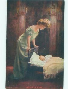 Divided-Back PRETTY WOMAN Risque Interest Postcard AA8211