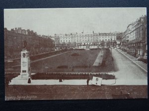 Sussex BRIGHTON Regency Square - Old Postcard by B.& R. Ltd