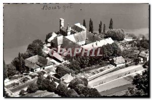 Postcard Old Lake Bourget Hautecombe Abbey