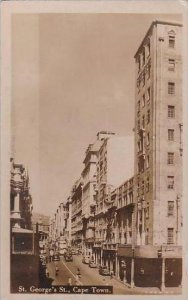 South Cape Town St George's Street 1946 Real Photo RPPC