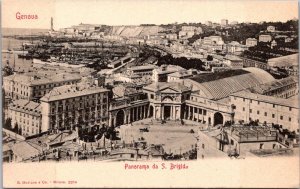 Lighthouse Panorama S Brigida Genova Italy