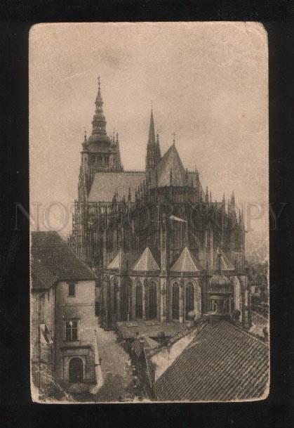 059527 Czechia Praha Cathedrale Vintage PC