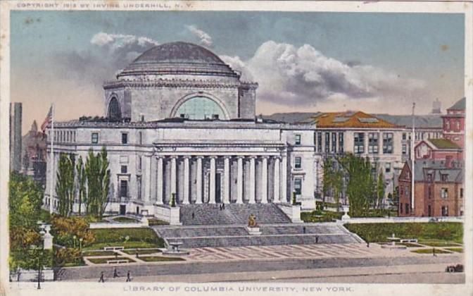 New York City Columbia University Library