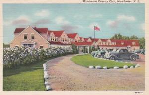 New Hampshire Manchester Country Club Curteich