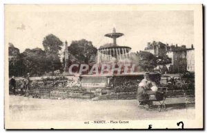 Old Postcard Nancy Place Carnot