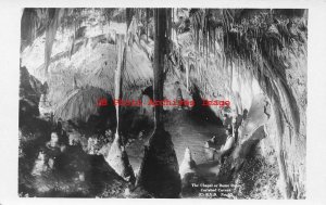 NM, Carlsbad Cavern, New Mexico, RPPC, Cave, Chapel or Dome Room