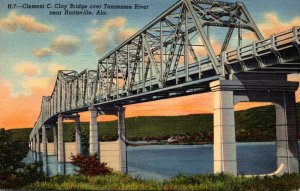 Alabama Huntsville Clement C Clay Bridge Over Tennessee River