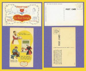 2 Pennsylvania Dutch Humor/ greeting cards