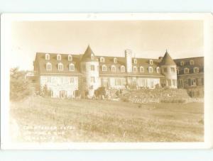 old rppc NICE VIEW Sainte-Adele - Near Mirabel Quebec QC W0989