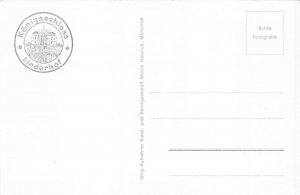 A139 Germany Schloss Linderhof Castle Fountain RPPC postcard