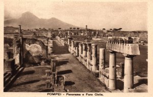 Panorama e Foro Civile,Pompei,Italy BIN