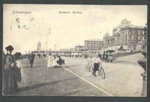 1908 PPC* Kurhaus Bldgs Scheveningen Holland Hold To Light Posted