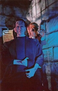 Frankenstein & Wolf Man Chamber of Horrors London Wax Museum Halloween Weird