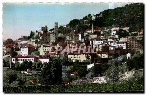 Old Postcard Grasse General view East Coast