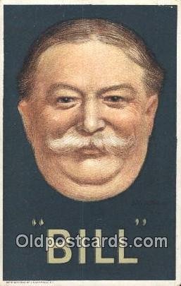 William Taft 27th USA President Unused very small crease right top corner, li...