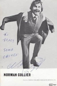 Norman Collier Comedian 1971 Command Performance Hand Signed Photo