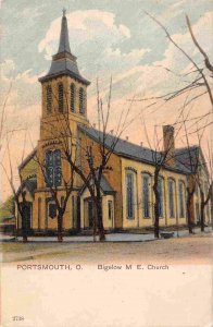 Bigelow M E Church Portsmouth Ohio 1905c PCK postcard