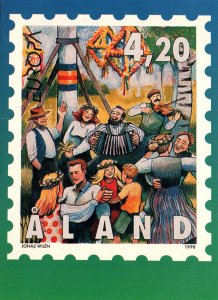 Aland Europa Stamp BIN